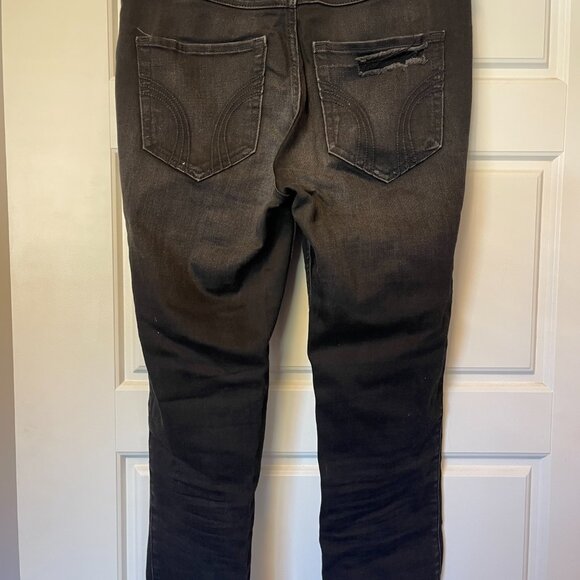 Hollister High Rise Super Skinny Jeans Size 28 Black - Picture 3 of 3